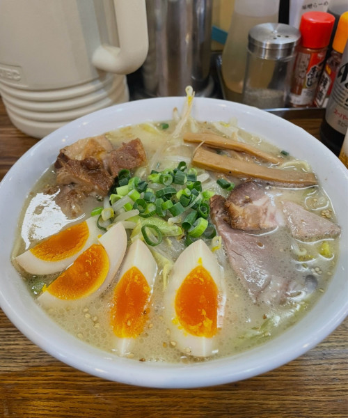 「れんじやラーメン　カスタム」@れんじやの写真