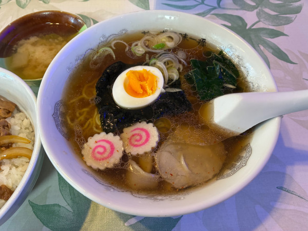「ラーメン(600円)」@高萩ドライブインの写真