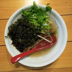 炭焼きハラスらーめん（塩）