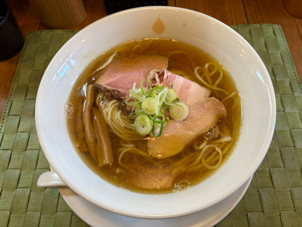 「汐そば」@らぁ麺や 汐そば雫の写真