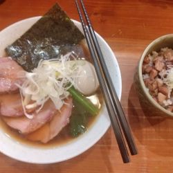 味玉叉焼醤油ラーメン