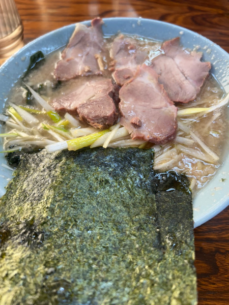 「ネギチャーシュー麺」@ラーメンショップ 牛久結束店の写真