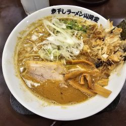 【限定】煮干し味噌ラーメン（細麺）　940円