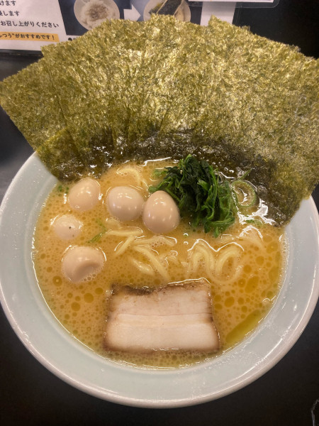 「ラーメン＋のりたま」@萬来亭の写真