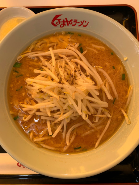 「味噌ラーメン」@くるまやラーメン 埼玉吉川店の写真