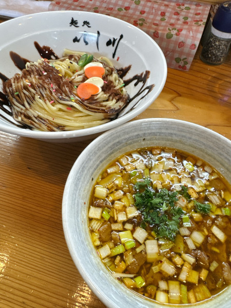 「牛すじカレーチョコつけ麺」@麺処 いし川の写真