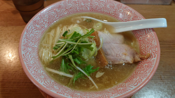 「塩そば」@秋刀魚中華そば 生粋の写真