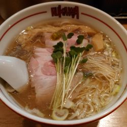 牛貝清湯塩そば