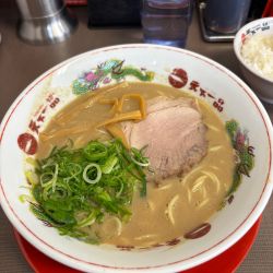 らーめんライス定食➕麺固1,100円