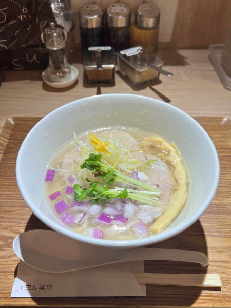 「柚子そば」@中華そば 上田製麺店の写真