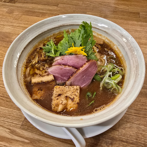 「【季節メニューA】赤味噌そば」@中華そば きなりの写真