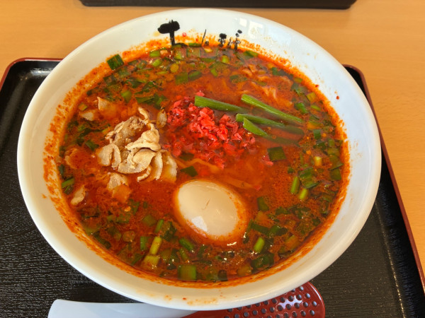 「まげらーアフリカン、味玉(1000円)」@なこそ処 ちょんまげの写真