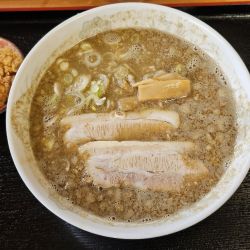 背脂味噌煮干し　800円