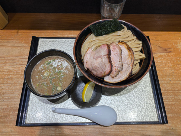 「国産チャーシューつけ蕎麦　大（1700）」@中華蕎麦 ひら井の写真