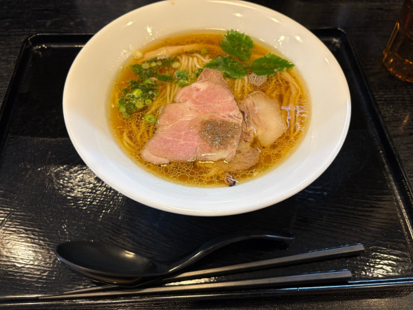 「トリュフ香るはまぐり醤油そば」@麺屋 中川會 住吉店の写真