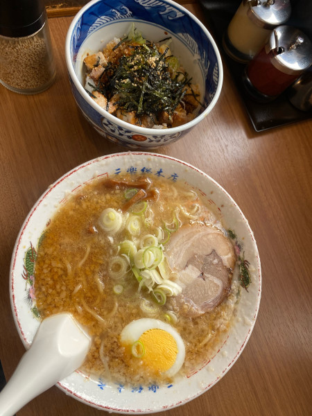 「特製元豚飯セット1200」@蔵前元楽 総本店の写真