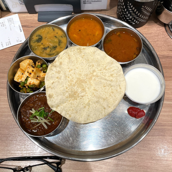 「南インドミールス フル」@エリックサウス グランフロント大阪店の写真