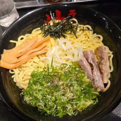 油そばW盛り+ねぎゴマ