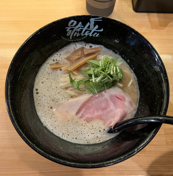 「濃厚鶏SOBA（1100円）」@麺屋 號tetuの写真