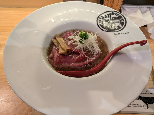 「近江牛SOBA（1600円）」@麺屋 號tetuの写真