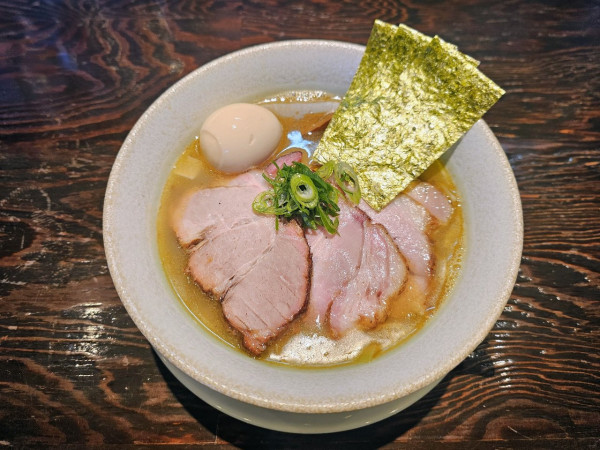 「特製塩ラーメン」@中華蕎麦 柳の写真