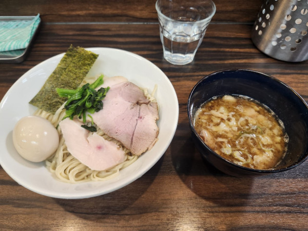 「豚魚のつけそば」@中華そば 梟の写真