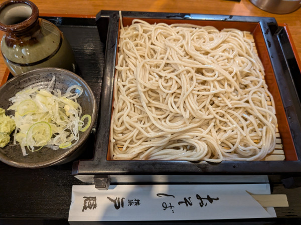 「せいろそば650円」@そば處 戸隠 新横浜店の写真