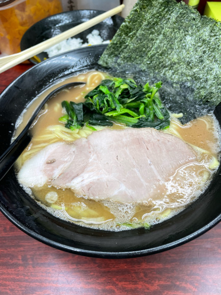 「ラーメン」@横浜ラーメン武蔵家 菊名店の写真