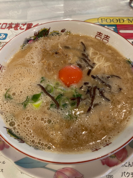 「月見ラーメン」@国際秘羊館の写真