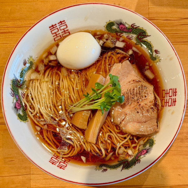 「醤油ラーメン」@中華蕎麦 国領大門の写真