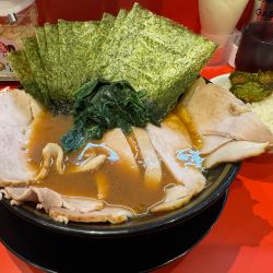 燻製チャーシューメン＋のり＋ライス