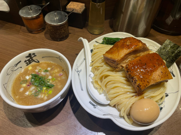 「濃厚武仁肉二倍つけ麺」@麺屋武蔵 武仁の写真