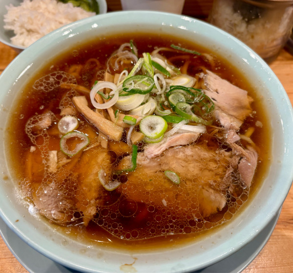 「中華そば＋サービスライス」@なおちゃんラーメンの写真