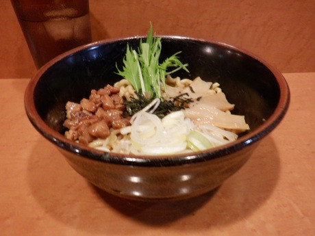 「浜そば　並　麺１５０ｇ」@油そば専門店 浜そば 本店の写真