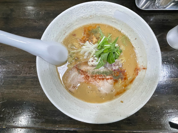 「鯛味噌✖️カレー」@ラーメン晃煇の写真