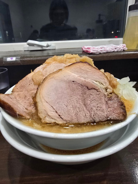 「厚切り豚野郎味噌ラーメン」@ラーメン バードメンの写真
