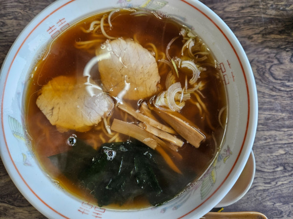 「中華そば」@花月そば店の写真