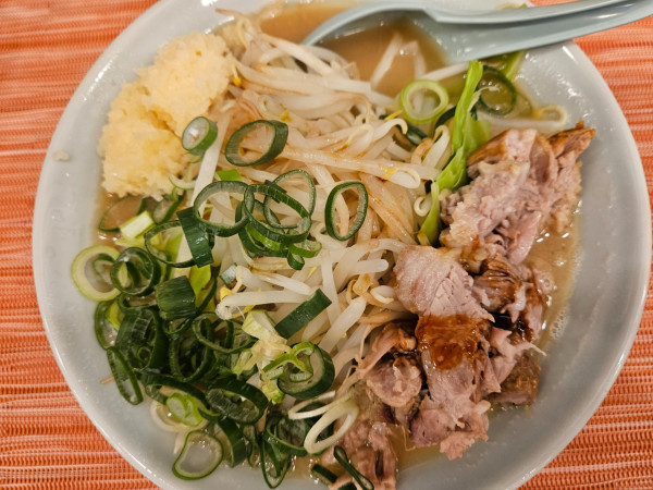 「豚ラーメン」@篠原精肉店の写真