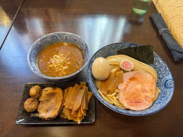 「辛つけめん（鶏豚骨魚介）」@麺処はなぶさの写真