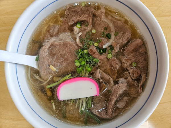 「牛肉ラーメン」@松月の写真
