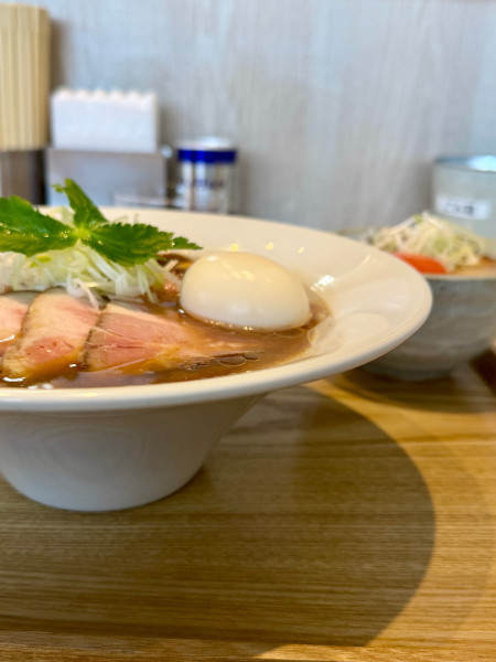 「特製赤だし中華蕎麦」@宍道湖しじみ中華蕎麦 琥珀 東京本店の写真