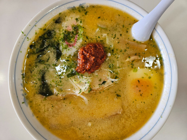 「白みそ中華(からみそ入り)」@さぶちゃんラーメンの写真