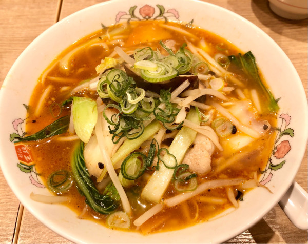 「【2月限定】火鍋湯麺935円」@餃子の王将 ノジマモール横須賀店の写真