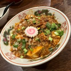 汁なし麻婆豆腐麺