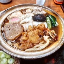 鍋焼うどん（並）（￥1,100）