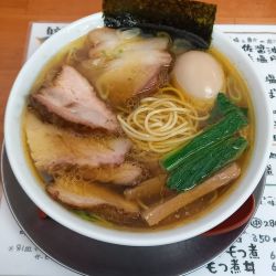 淡口醤油鶏そば(チャーシュー麺)(限定)+味玉