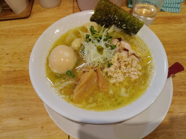 「特製とりそば　1200円」@らーめん天神下 大喜の写真