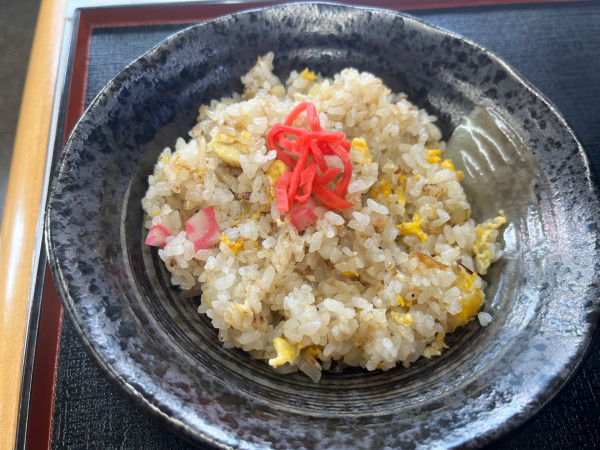「半チャーハン（半チャーハンセット）」@宝来軒の写真