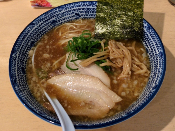 「焼きあご中華そば」@焼きあご中華そば おおなみ 西日暮里店の写真