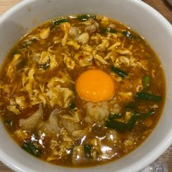 【限定】貝出汁ジャン麺　1200円